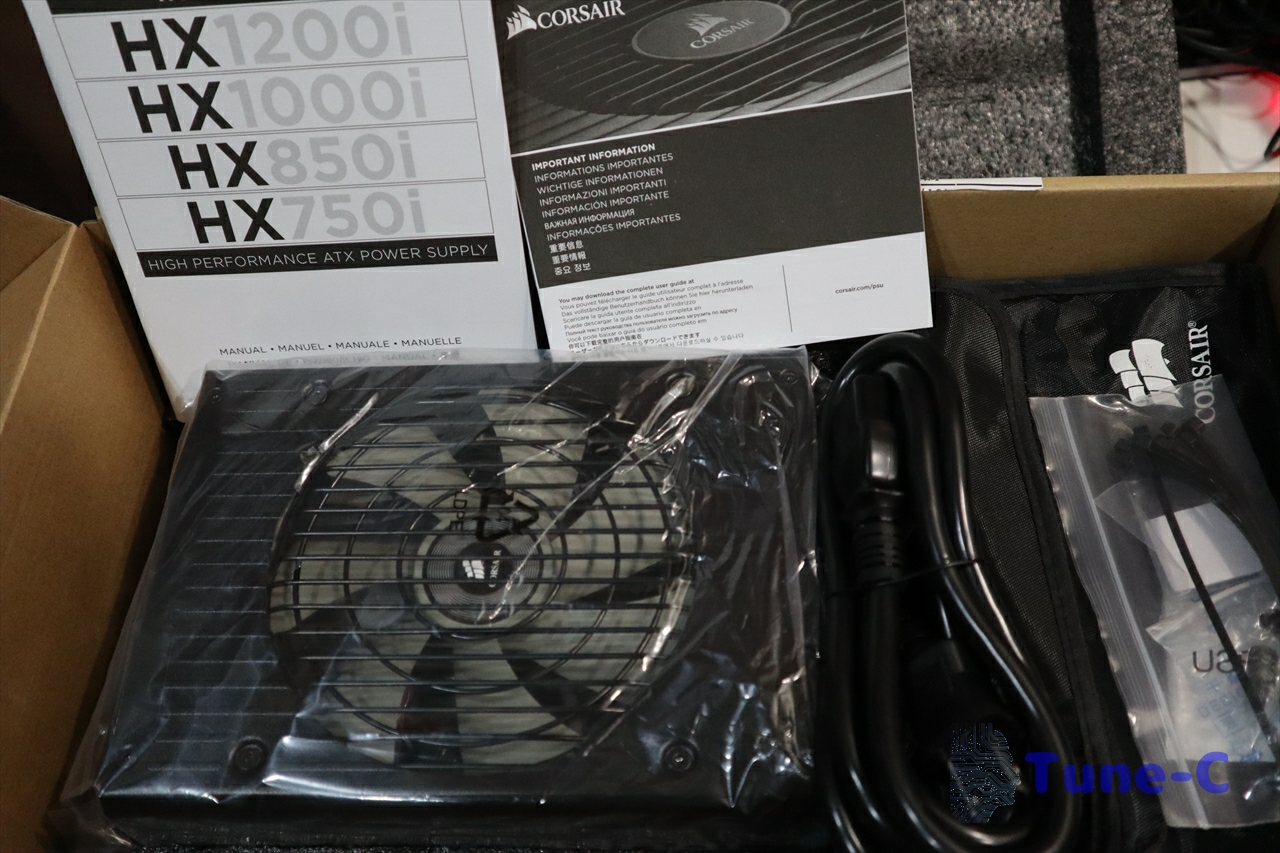 HX1200i】CORSAIRの1200wハイエンドPlatinum電源を買いました 